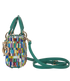 Micro Lady Dior Minjung Kim Beaded Teal, side view
